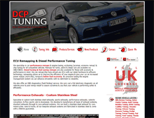 Tablet Screenshot of dcptuning.com